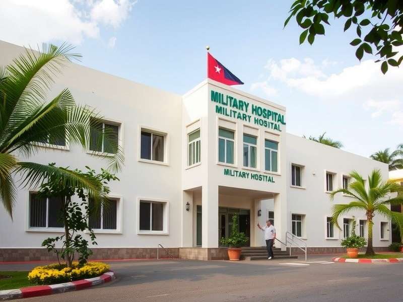 Military Hospital Chennai entrance