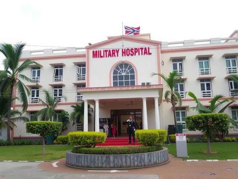 Military Hospital Chennai building exterior